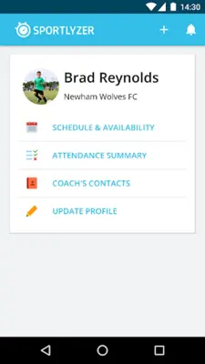 Sportlyzer Parent App android App screenshot 0